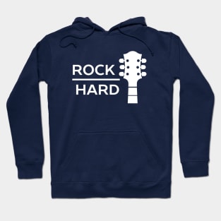 Bold Guitar Rock Musician Hoodie